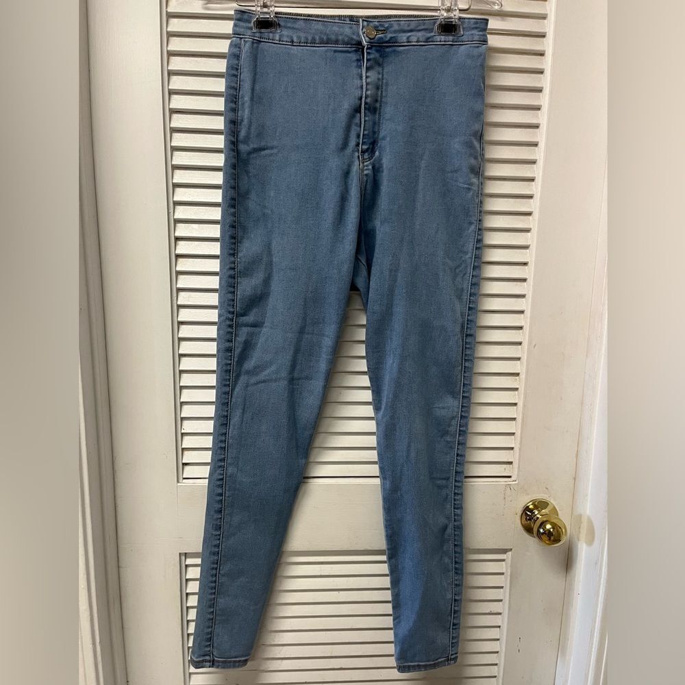 VICE High Rise Straight Leg Jeans Sz 8